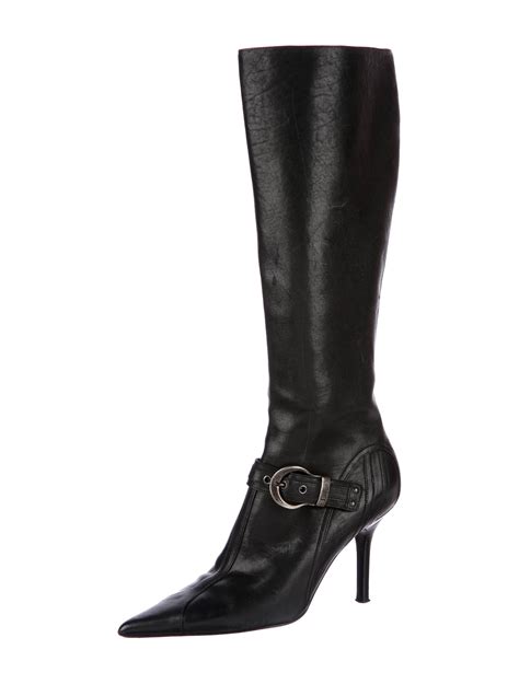 christian dior boots for women|christian dior knee high boots.